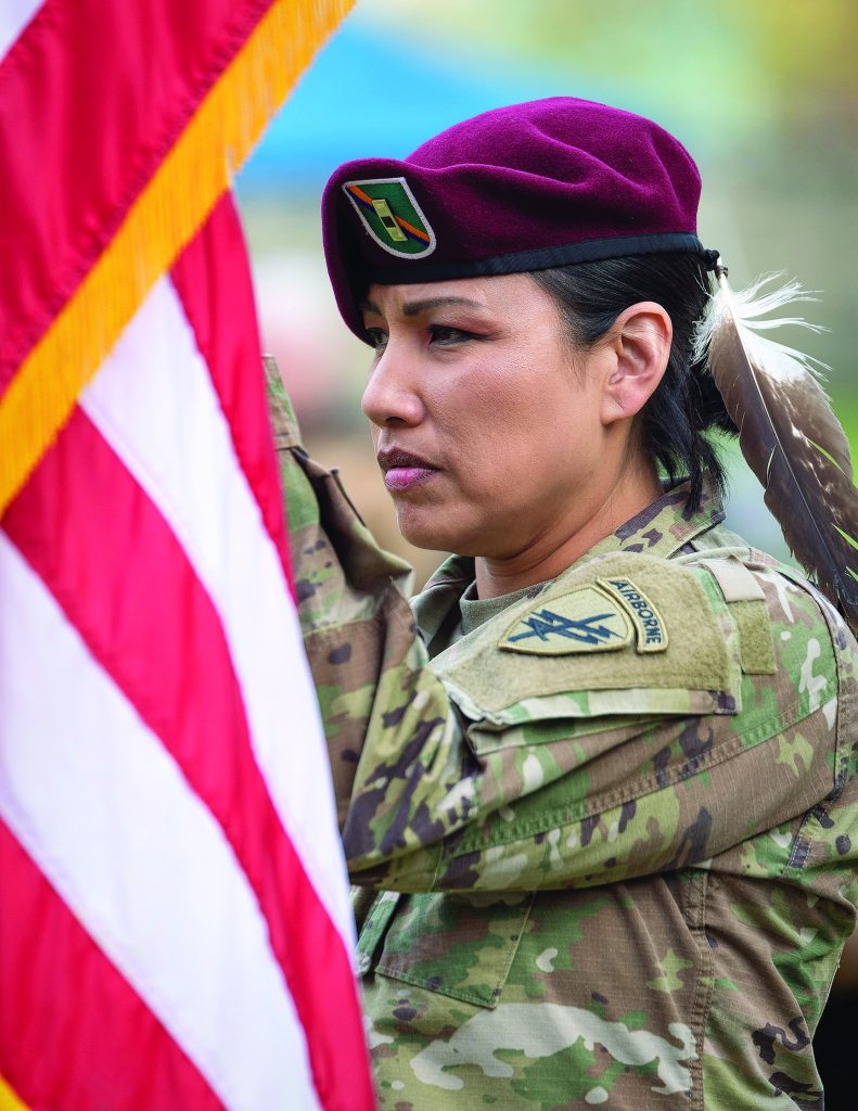 Flag Bearer Misty Lakota